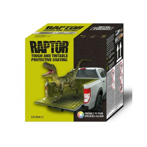 U-POL Raptor Spray-On Truck Bed Liner Kit – 1 Gallon (3.785L)