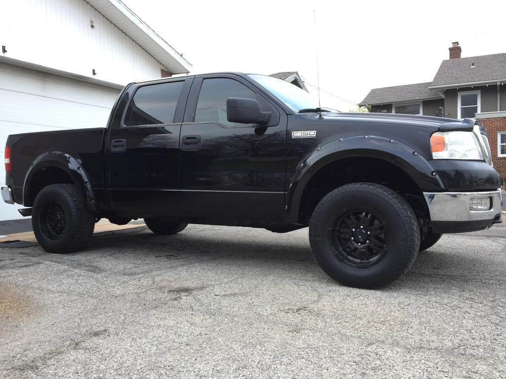 2004-2008 F-150 Crew Cab, Slip On Rocker Panel + Cab Corner Cover