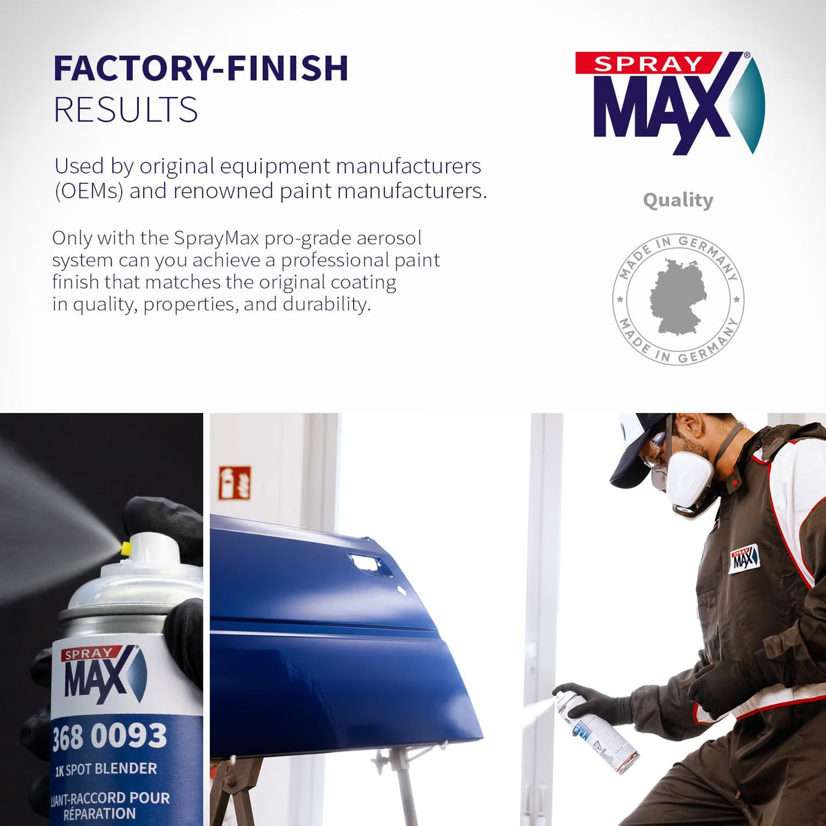 SprayMax 1K Spot Blender Aerosol for 2K Clear Coat Blending