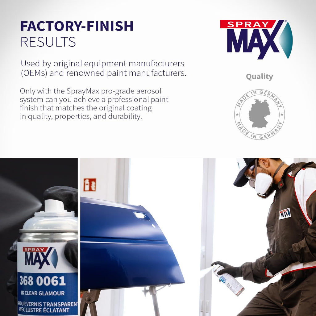 SprayMax 2K Glamour High Gloss Aerosol Clear Coat