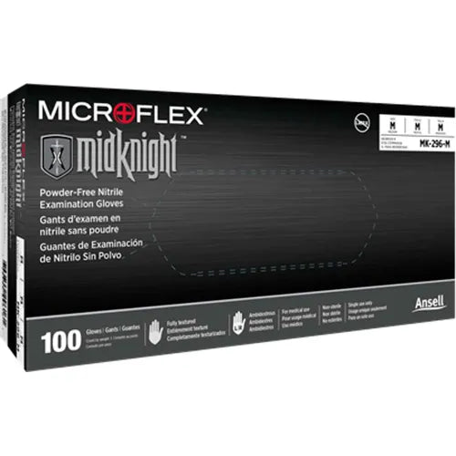 MidKnight Powder Free Disposable Gloves