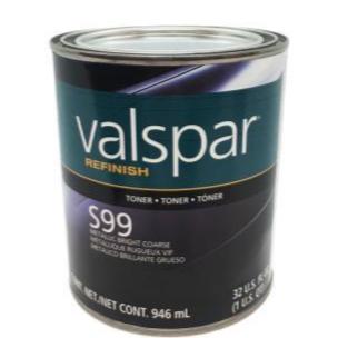 S99 Bright Coarse Metallic Intermix Toner, quart VALSPAR