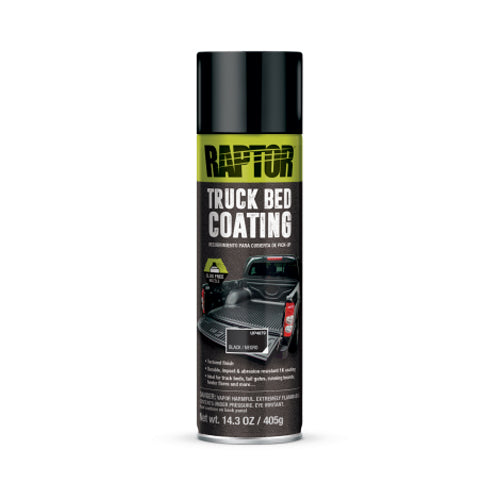 U-POL Raptor 1K Truck Bed Coating Aerosol, 14.3oz