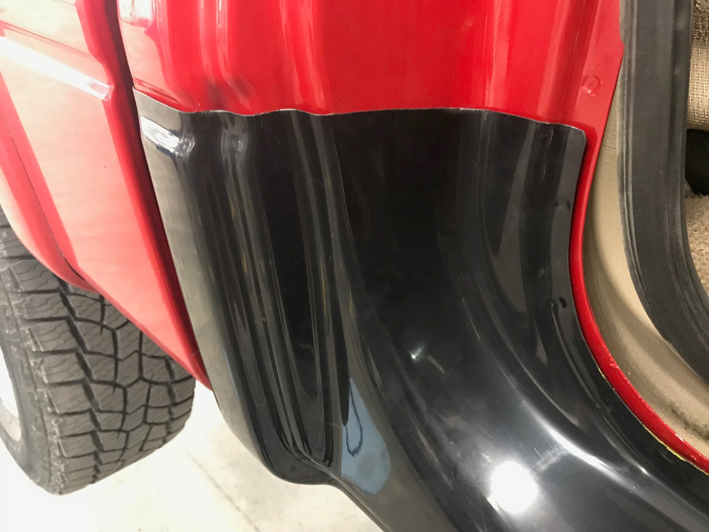 2004-2008 F-150 Crew Cab, Slip On Rocker Panel + Cab Corner Cover